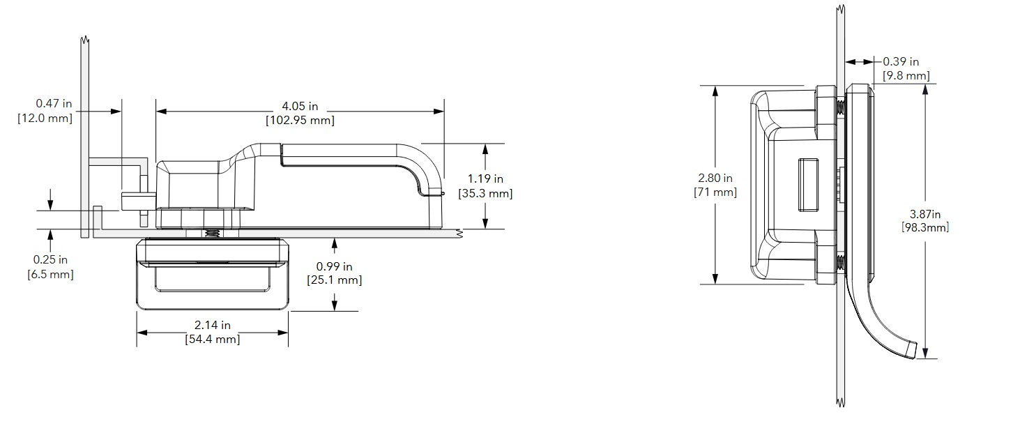 wymiary curve wano