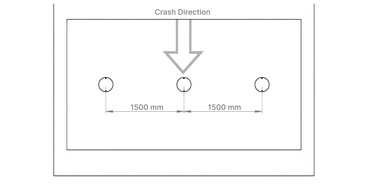 Bollard stały FXB-CT DEFENDER wano